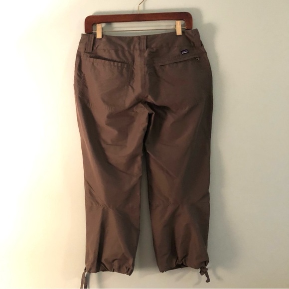 Patagonia Borderless Capris Drawstring Hem Pants. Size 6. - Picture 4 of 12